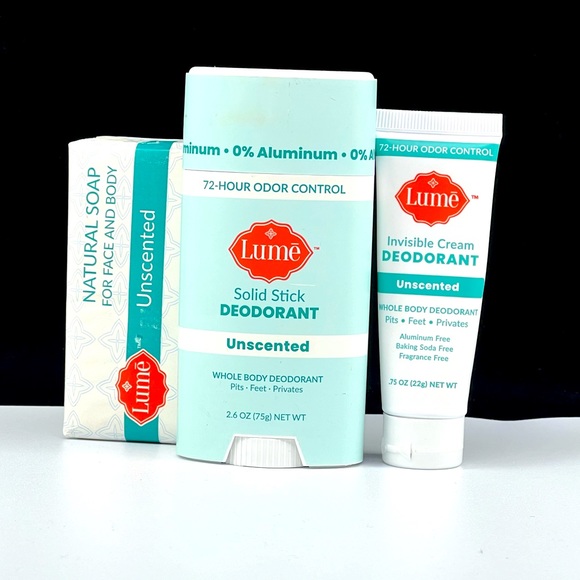 Unscented Solid & Cream Deodorant Acidified Body Wash & Butter Gift Bag Set - Picture 5 of 5